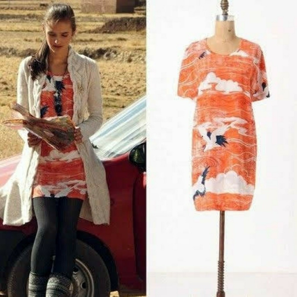 Anthropologie Zoologist by Charlotte Linton dress